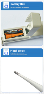 Termômetro Digital Multi-Funcional para Cães Instrumentos Veterinários para Diagnóstico Essencial para Pet Care - Product Image 6