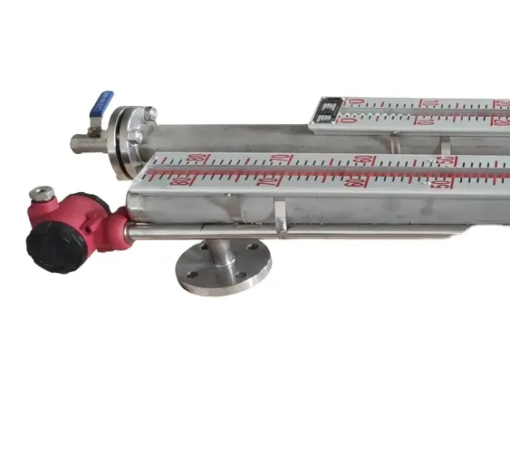 Venta caliente magnética indicador de nivel de tanque de agua medidor de gas de medición de nivel instrumento