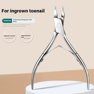 Cắt lớp biểu bì móng tay nghệ thuật khoan Remover Kìm nỗ lực Tiết kiệm bền Miệng phẳng móng chân Cắt Móng Tay 10mm hàm ngón tay không gỉ - Product Image 4