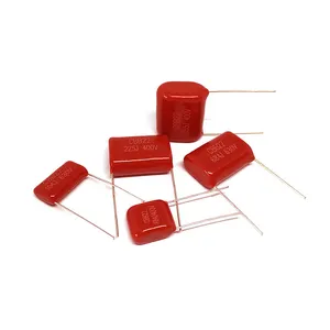 (Electron Components) 225J450V CBB Film Capacitor 2.2uF 450V 225J Polypropylene Film Capacitor Foot Distance 20mm