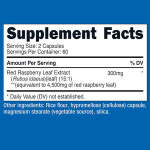 Kapsul suplemen daun <span class=keywords><strong>Raspberry</strong></span> merah dengan 15 sampai 1 ekstrak kekuatan setara dengan 4500mg Per menyajikan untuk wanita Dukungan Kesehatan - Product Image 3