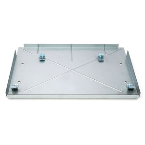 Plaque de siège de train de haute qualité, en acier SPCC, personnalisée OEM, avec procédé de poinçonnage et d'emboutissage, revêtement en poudre. - Product Image 4