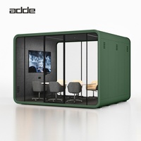 Cabine téléphonique acoustique insonorisée, espace privé, cabine de bureau silencieuse pour réunions commerciales