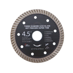 Disco de Sierra Turbo de Corte Rápido de 4.5 Pulgadas (<span class=keywords><strong>115</strong></span> <span class=keywords><strong>mm</strong></span>) para Granito, Mármol, Cuarzo y Cerámica, Rendimiento de Corte Superior y Larga Duración - Product Image 5