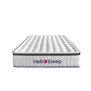 Лучший бюджетный белый матрас с карманными пружинами и пеной обеспечивает спокойный ночной сон - Product Image 5