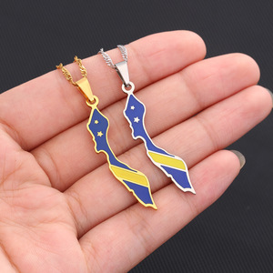 Uracao-cintas de acero inoxidable, accesorio de 18K lated antiguo, con nombre - Product Image 4