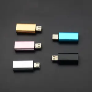 Mikrofon ponsel nirkabel ke usb c Male, mikrofon ponsel ke Usb c Male, konektor konversi, mendukung pengisian Data usb c ke adaptor ringan untuk ponsel cerdas