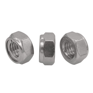 Tuercas hexagonales de acero inoxidable 304 316 M3-M20 DIN 980 <span class=keywords><strong>M</strong></span>, tuercas de seguridad metálicas con torque prevalecedor - Product Image 6