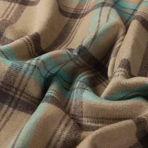 Multicolour Plaid <strong>Tartan</strong> Fleece Garment Check Wool Polyester Tweed Fall Yarn Dyed Fabric for <strong>Lady</strong> Suit Overcoat Fabric - Product Image 2