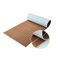 Tapis marin auto-adhésif en mousse de teck EVA de haute qualité Revêtement de sol marin en faux teck pour pont de yacht de bateau