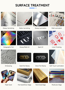 Diseña tu propio logotipo con esquinas redondeadas, cartas de juego impresas en papel duradero, cartas de póker de plástico impermeables. - Product Image 6