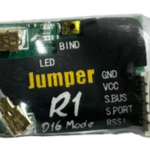 R1จัมเปอร์ตัวรับสัญญาณขนาดเล็ก2.4GHz อุปกรณ์เสริมโดรนพลาสติก PX4เข้ากันได้กับ opentx frsky D16 Pix ชิ้นส่วน RC รีโมตคืนข้อมูล - Product Image 2