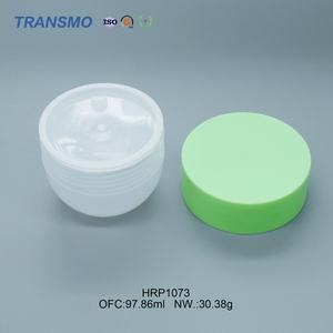 Ensemble de pots en plastique blanc vides pour soins de la peau Contenant pour soins de la peau avec bouchon Logo personnalisé Pots de soins de la peau de luxe - Product Image 5