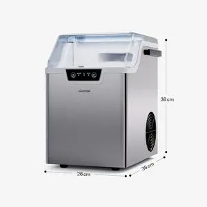 Glaciale Pro Nugget Ijsblokjesmaker Ijs Nugget Machine Snelle Modus 200 Watt Compressor 15 Kg Ijsnuggets Een Dag Stil Bedrijf