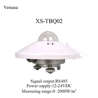 Capteur pyranomètre à rayonnement total Veinasa XS-TBQ02-RS485 (Classe A) 0-2000 W/m Bande passante spectrale Norme nationale Première