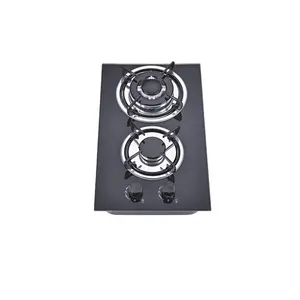 2022 New Products China Competitive Low Price 2 3 4 5 Burners Stainless Steel Glass Supplier Built In Gas Stove Hob