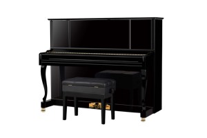 <span class=keywords><strong>Pianoforte</strong></span> Verticale Professionale UP-126 in Legno Massello di Mogano, <span class=keywords><strong>Pianoforte</strong></span> Acustico con Venature Naturali del Mogano, Logo Personalizzabile - Product Image 3