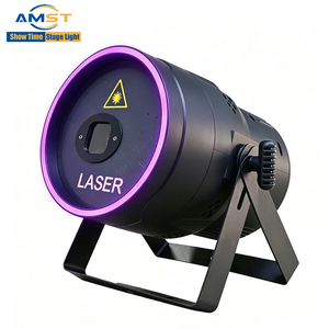 Equipo de Iluminación Profesional para Escenarios, Láser RGB de 3W con Efecto <span class=keywords><strong>Cielo</strong></span> Estrellado, Proyector Láser DMX 512 para Bares, DJ, Discotecas y Fiestas - Product Image 3