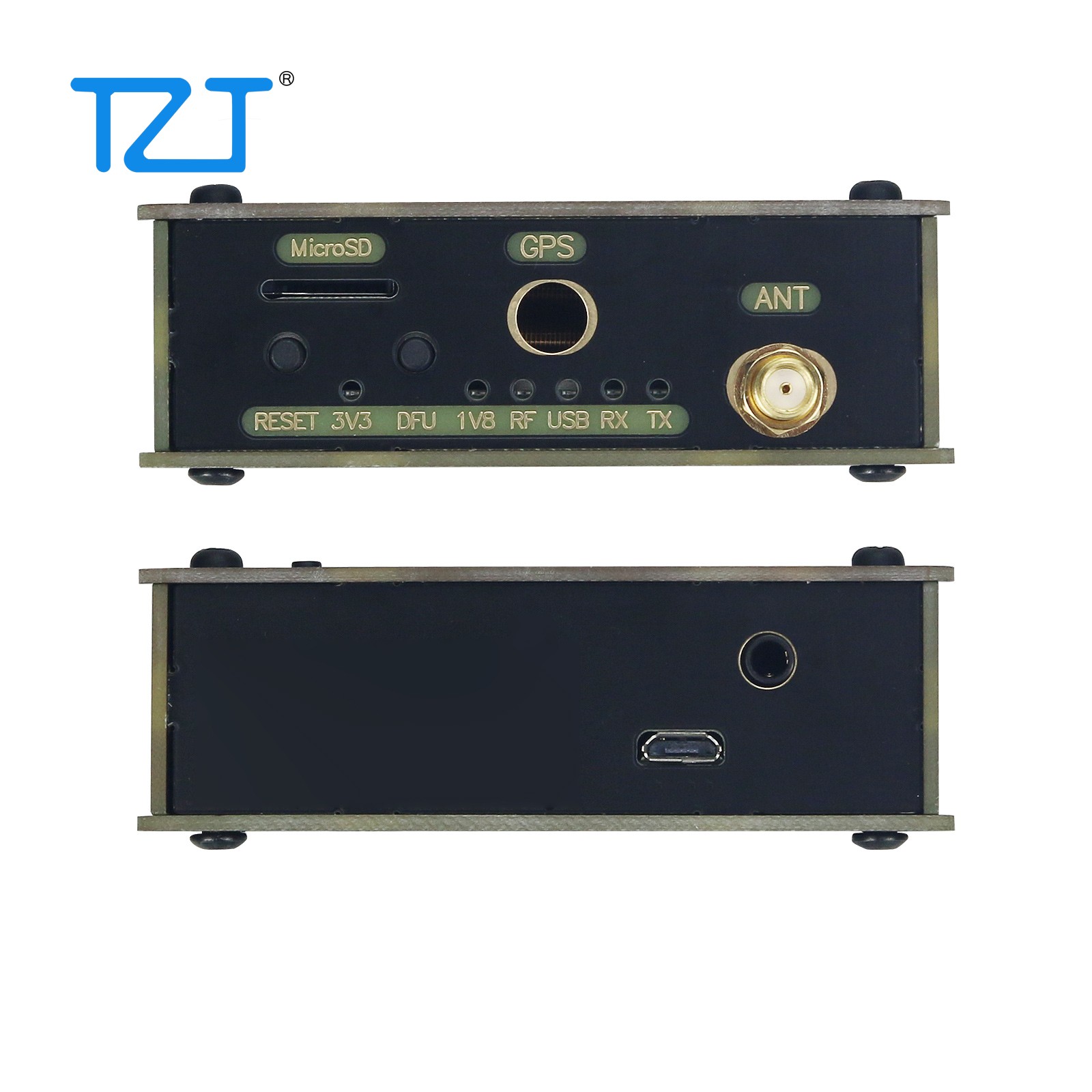 Portapack H2 Mini HackRF One R9 V2.0.0 SDRラジオ受信機 (5つの