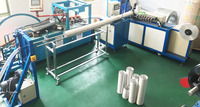 Machine de formage de conduits flexibles en aluminium spiralé semi-rigide
