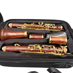 คลาริเน็ตสไตล์เยอรมัน18คีย์ปรับแต่งได้คลาริเน็ตชุบทองแบบใหม่ - Product Image 1
