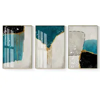 3 pannelli Home Decor acrilico uv di Vetro di cristallo della stampa porcellana opere d'arte della parete pittura