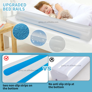 Barandas Inflables de Seguridad para <span class=keywords><strong>Cama</strong></span>, <span class=keywords><strong>Barrera</strong></span> Protectora Lateral para Niños Pequeños, Bebés y Niños - Product Image 2