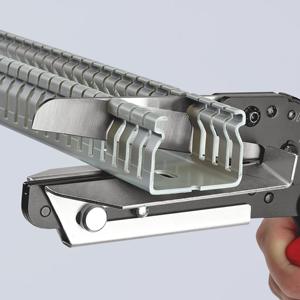 KNIPEX 95 02 21 Cisailles en vinyle également pour les chemins de câbles avec poignées multi-composants brunies 275 mm - Product Image 3