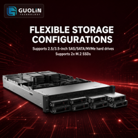 Dernier serveur en rack FusionServer 2258H V8 2U, prend en charge 4 cartes GPU double largeur, AMD EPYC 5e génération série 9005, serveur d'entreprise