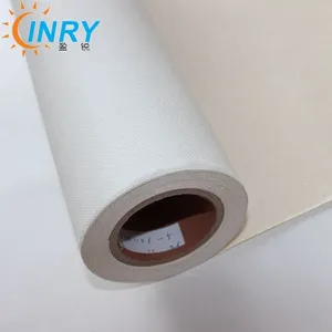 380GSM matte inkjet kanvas 36 inci polycotton kanvas roll untuk digital printing