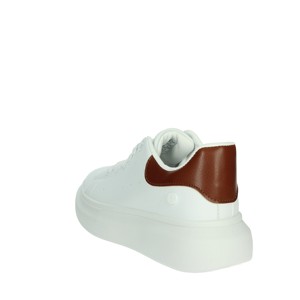Sneakers basse bianche/in pelle 171650 scarpe eleganti da passeggio - Product Image 2