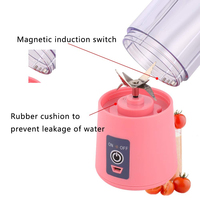Mini mixeur à main, mixeur de nourriture pour bébés, avec chargeur USB, qualité alimentaire garantie
