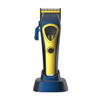 Kit de tondeuse à cheveux professionnelle M9651 Rechargeable 9000-9500rpm Tondeuse à cheveux à moteur magnétique Tondeuse vectorielle à lame DLC