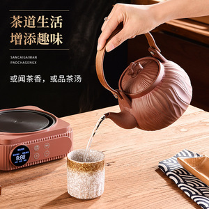 Kangmao Zisha Teapot Electric Kettle 12 Cm With Lid Tea Brewing Stove - Product Image 5