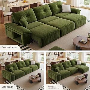 Canapé électrique Shenier - Canapé-<span class=keywords><strong>lit</strong></span> extensible pour salon à <span class=keywords><strong>double</strong></span> usage - Qualité supérieure - Product Image 3