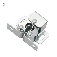 Loquet de porte d'armoire à Double rouleau, quincaillerie de verrouillage robuste