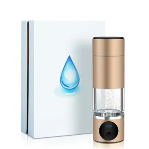 Suyzeko High Content 5000ppb Japanese SPE PEM Technology Health Care Hydrogen Rich Water Maker H2 Molecule Bottle