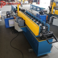 Máquina perfiladora de rollos para fabricar perfiles omega, perfiles de truss ligero, perfiles de sombrero de paja, perfiles de montante y guía, y listones de techo.