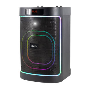 ลำโพงคาราโอเกะ8นิ้วระดับไฮเอนด์จากโรงงานเพชรสำหรับไมโครโฟนไร้สาย RGB LED สำหรับโฮมเธียเตอร์ - Product Image 1