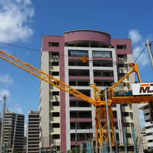 10t QTD125-HS5020D luffing cẩu tháp xây dựng cần cẩu xây dựng cần cẩu tháp - Product Image 1