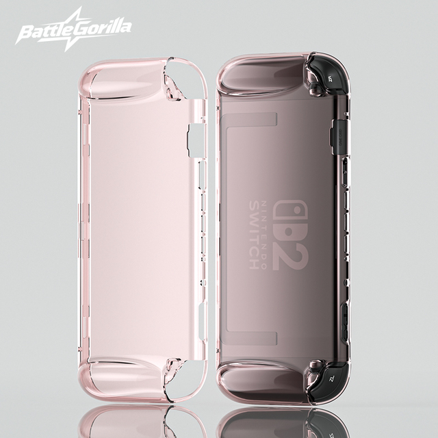 ATB Protective Case for Nintendo Switch 2 New Integrated TPU Grip Protective Cover Transparent Shell Game Console Accessories