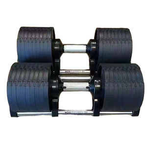 Mancuernas ajustables Brazo de gimnasio Mancuernas de peso libre ajustables para hombres y <span class=keywords><strong>mujeres</strong></span>-Entrenamiento de fuerza y fitness - Product Image 1