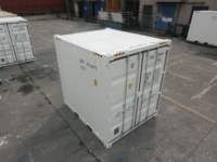 Boîte de rangement en acier durable Système de verrouillage sécurisé étanche Transport Conteneur d'expédition de 10 pieds