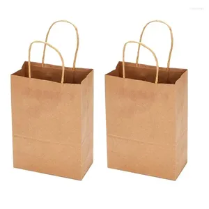 White Black Food Takeaway Shopping Bags Custom Kraft Paper Bags with Your Own logo - Product Image 4