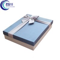 Caja de Regalo Personalizada de Alta Calidad con Tapa Dura, Impresa con Logotipo, con Lazo para Regalos o Frascos de Cosméticos