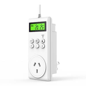 Commutateur de thermostat AUTO en plastique poli de bonne perspective de marque Domisi avec deux modes de fonctionnement de chauffage/refroidissement - Product Image 1