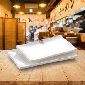De calidad Superior 100% de melamina de checker de 100% melamina rectangular restaurante japonés platos de servir - Product Image 2