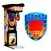 Machine de jeu d'arcade d'intérieur Big Punch à monnayeur pour kit d'accessoires de panneau frontal Cube 110/220V 1 joueur Shuangqu 12