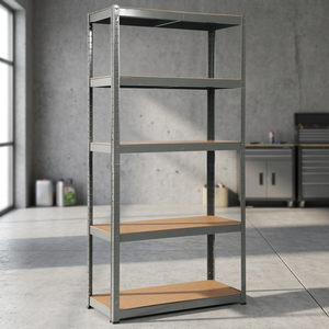 Estantería de Acero de Largo Alcance para Carga Ligera, Estante de Exhibición de Esquina, Estantería de Acero de Tamaño Mediano Apilable - Product Image 6