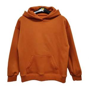 Coton de luxe personnalisé brodé pour hommes poids lourd coupe régulière mode Streetwear pull à capuche pour l'automne - Product Image 1